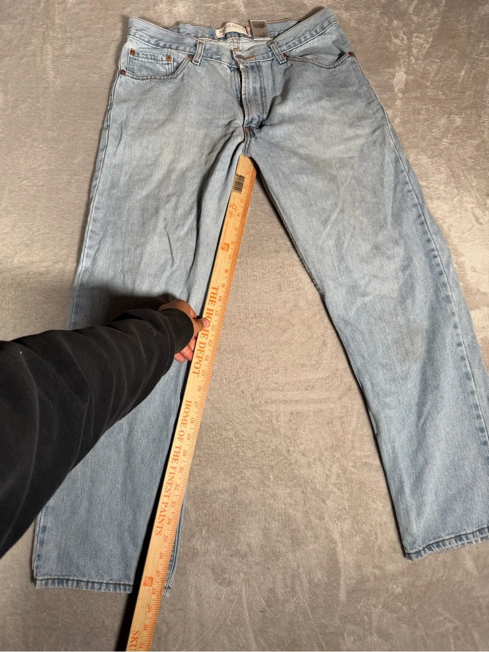 Levi's Light Blue Straight Leg Jeans